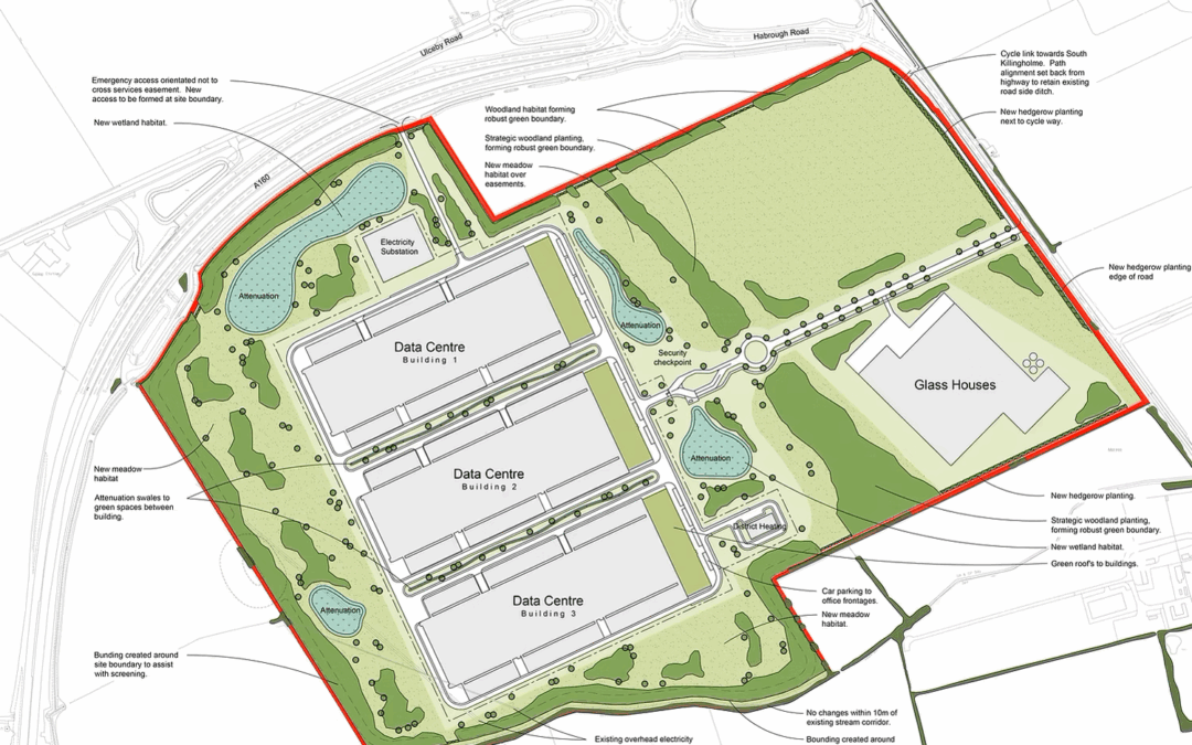 Humber Tech Park Hyperscale data centre masterplan